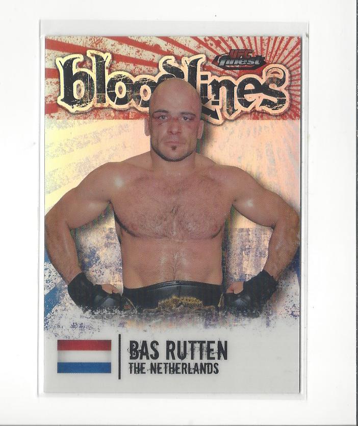 2012 Topps Finest UFC Bloodlines (Refractor) Insert Singles - You Choose - Picture 7 of 11
