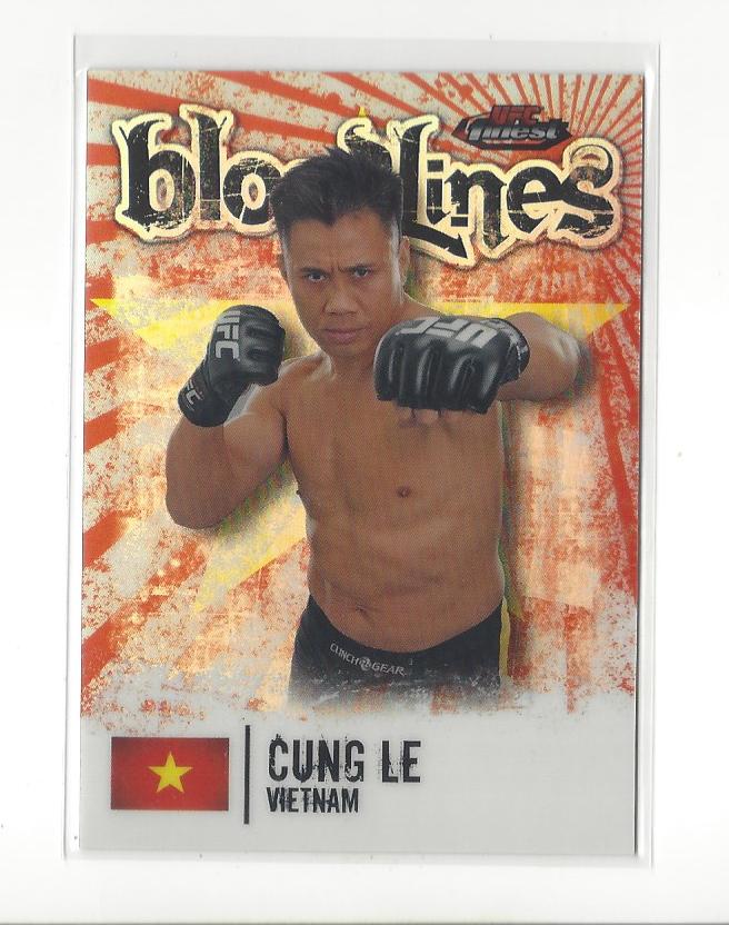 2012 Topps Finest UFC Bloodlines (Refractor) Insert Singles - You Choose - Picture 8 of 11