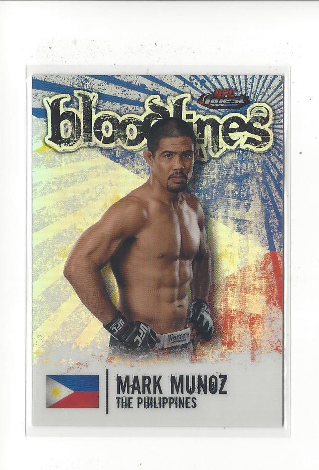2012 Topps Finest UFC Bloodlines (Refractor) Insert Singles - You Choose - Picture 11 of 11