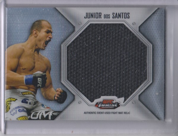 2012 Finest UFC Jumbo Fight Mat Relics #FFJMJD Junior dos Santos