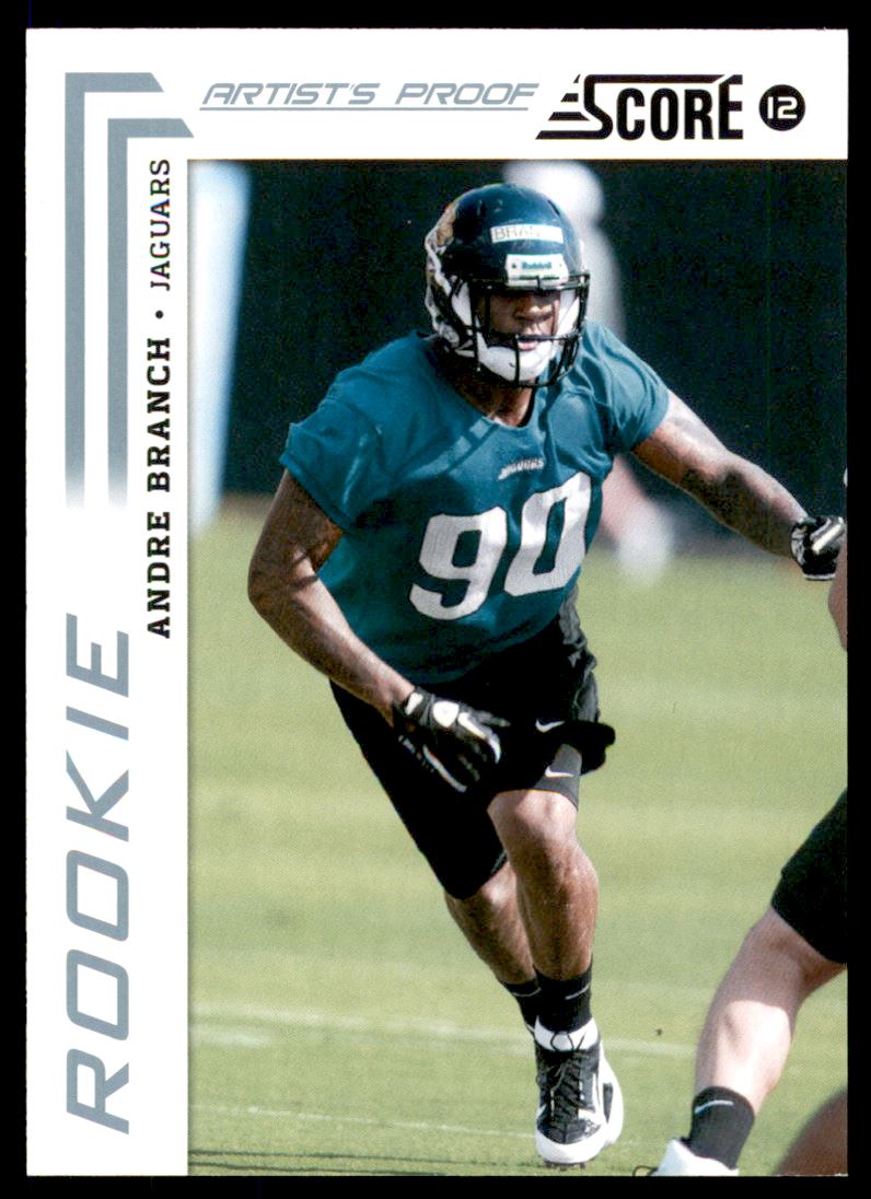 2012 Score Artist's Proof #303 Andre Branch