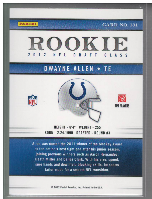 B0500- 2012 Elite Football Card #s 1-200 +Inserts -You Pick- 15+ FREE US SHIP - Picture 121 of 150