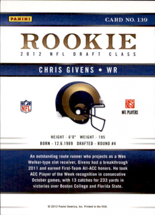 B0500- 2012 Elite Football Card #s 1-200 +Inserts -You Pick- 15+ FREE US SHIP - Picture 123 of 150