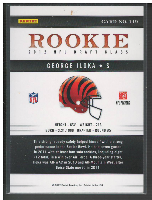 B0500- 2012 Elite Football Card #s 1-200 +Inserts -You Pick- 15+ FREE US SHIP - Picture 129 of 150