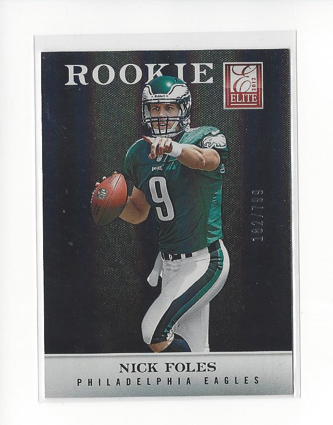 2012 Elite #162 Nick Foles/799 RC