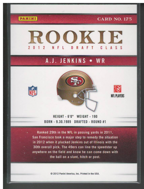 B0500- 2012 Elite Football Card #s 1-200 +Inserts -You Pick- 15+ FREE US SHIP - Picture 137 of 150