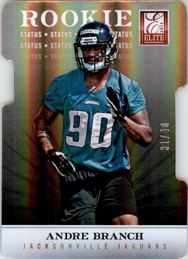 2012 Elite Status #130 Andre Branch/40