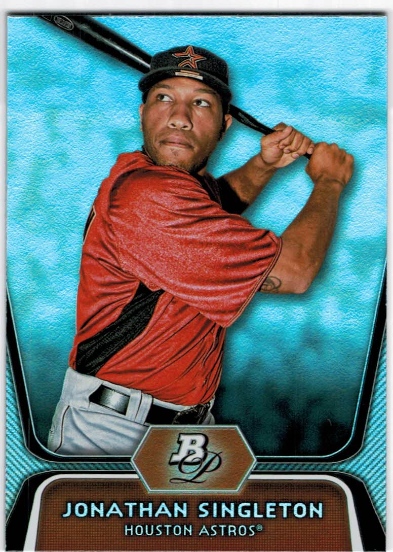 Jonathan Singleton Houston Astros 2013 Bowman Platinum