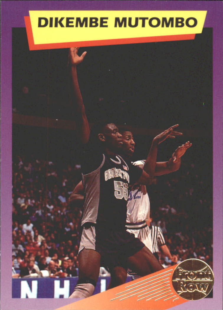 1992 Front Row Dream Picks Gold #9 Dikembe Mutombo/NBA All-Star