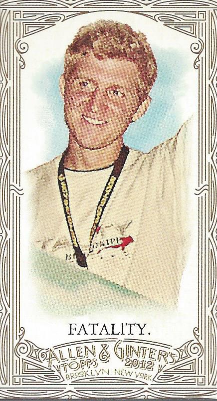 2012 Topps Allen and Ginter Mini Gold Border #278 Fatal1ty