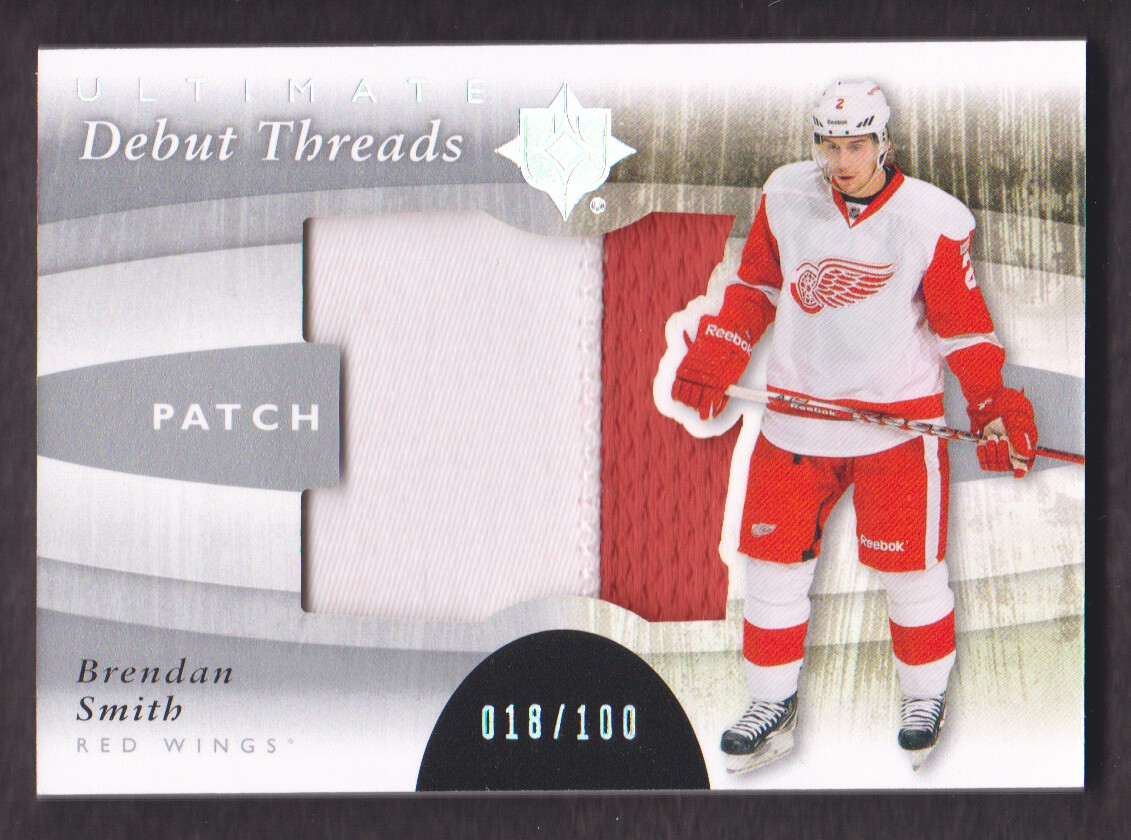 2011-12 Ultimate Collection Debut Threads Patches #DTBS Brendan Smith