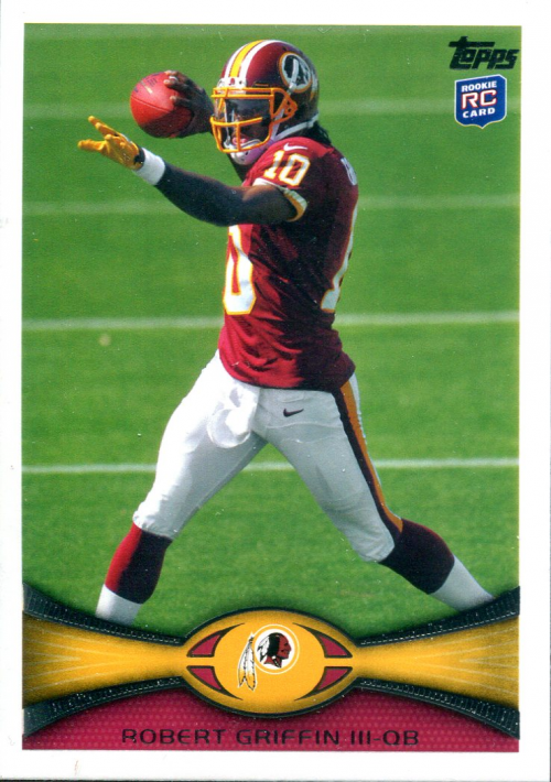 2012 Topps #340A Robert Griffin III RC/(passing pose)