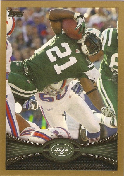 2012 Topps Platinum Football #68 LaDainian Tomlinson New York Jets