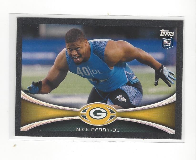 2012 Topps Black #332 Nick Perry