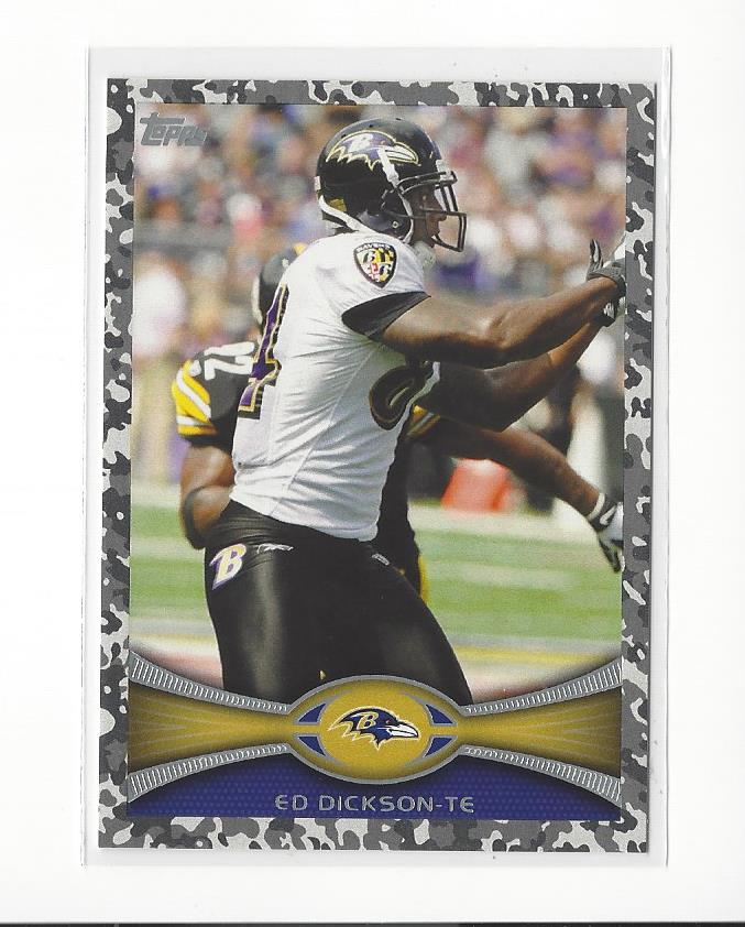 2012 Topps Camo #36 Ed Dickson