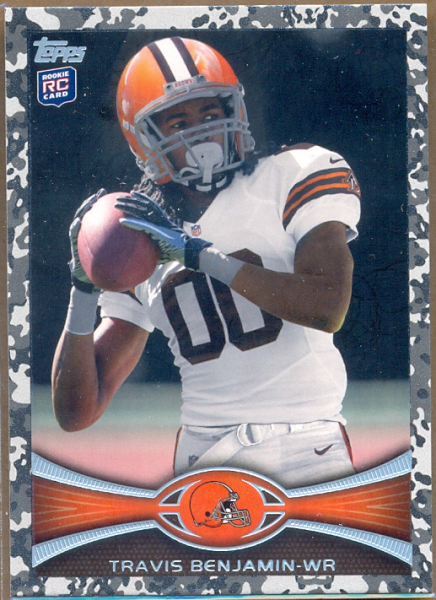 2012 Topps Camo #104 Travis Benjamin