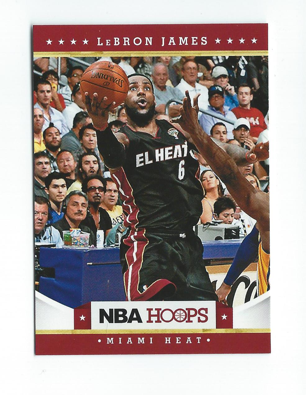 2012-13 Hoops #156 LeBron James