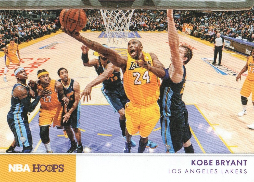 2012-13 Hoops Action Photos #1 Kobe Bryant