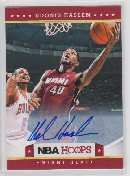 2012-13 Hoops Autographs #161 Udonis Haslem