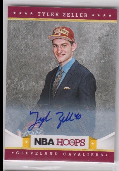 2012-13 Hoops Autographs #289 Tyler Zeller