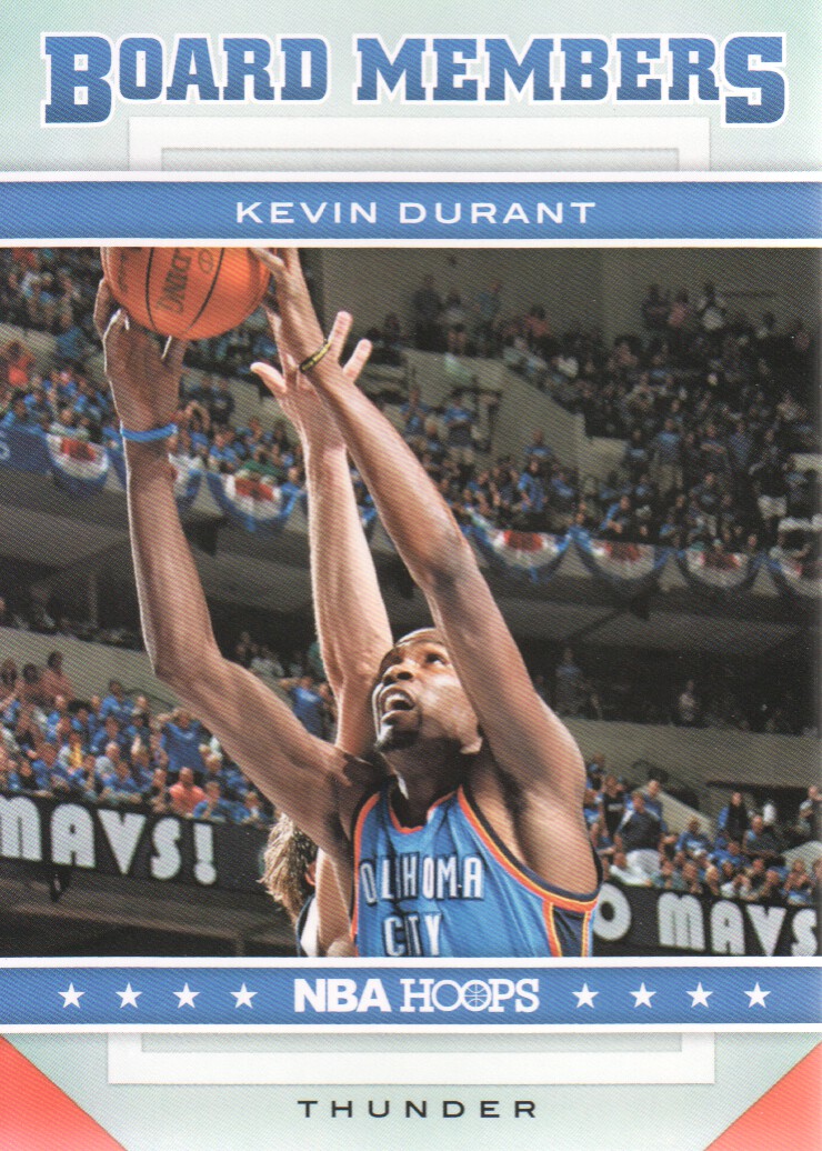 2012-13 Hoops Board Members #17 Kevin Durant