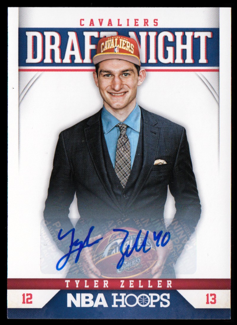 2012-13 Hoops Draft Night Autographs #15 Tyler Zeller