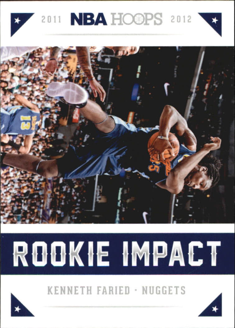 2012-13 Hoops Rookie Impact #7 Kenneth Faried
