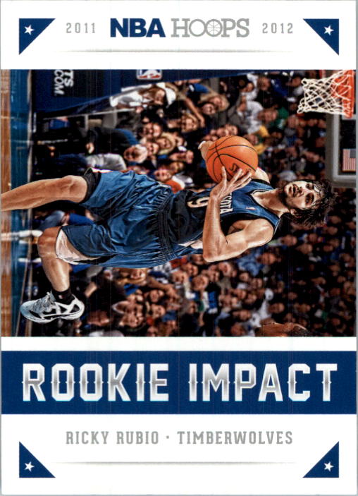 2012-13 Hoops Rookie Impact #25 Ricky Rubio