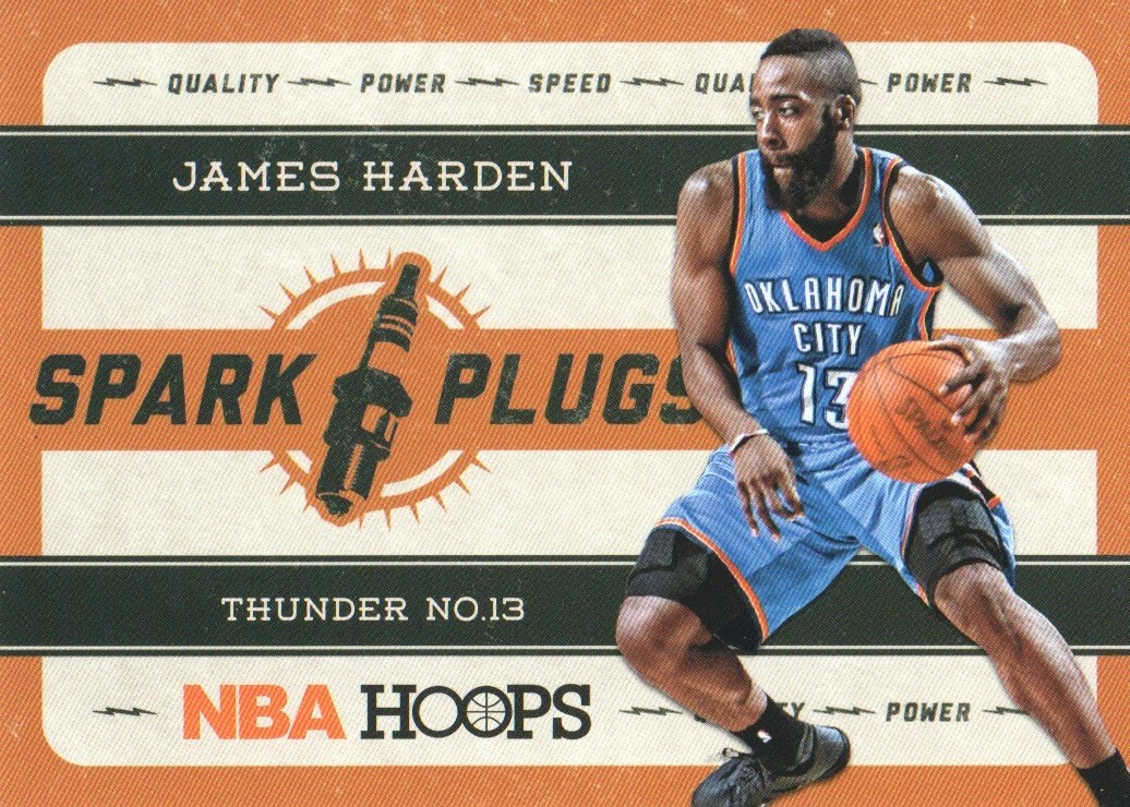 2012-13 Hoops Spark Plugs #1 James Harden