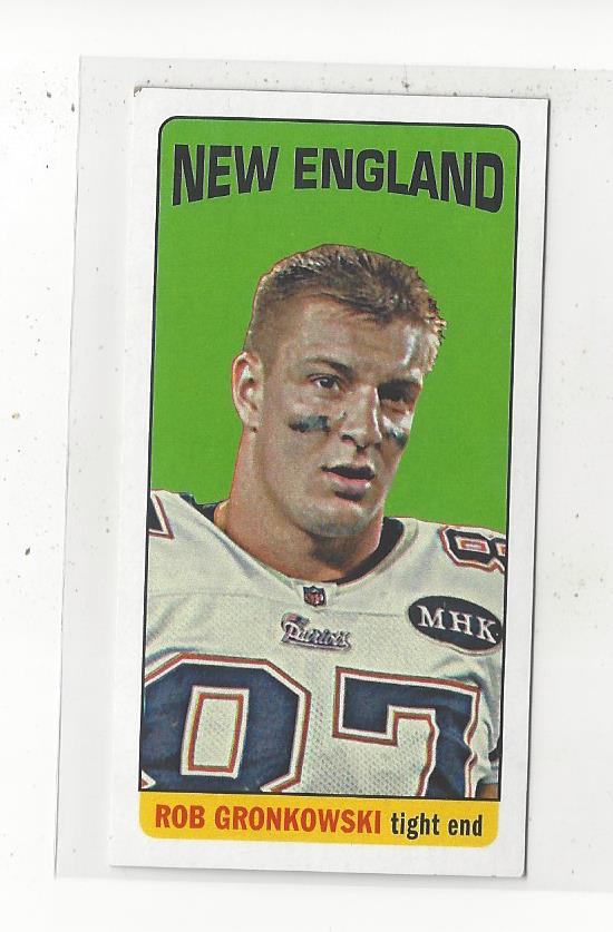 2012 Topps 1965 Mini #30 Rob Gronkowski