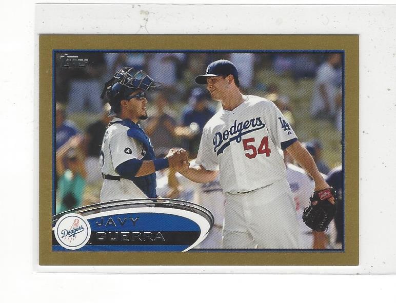2012 Topps Mini Gold #88 Javy Guerra