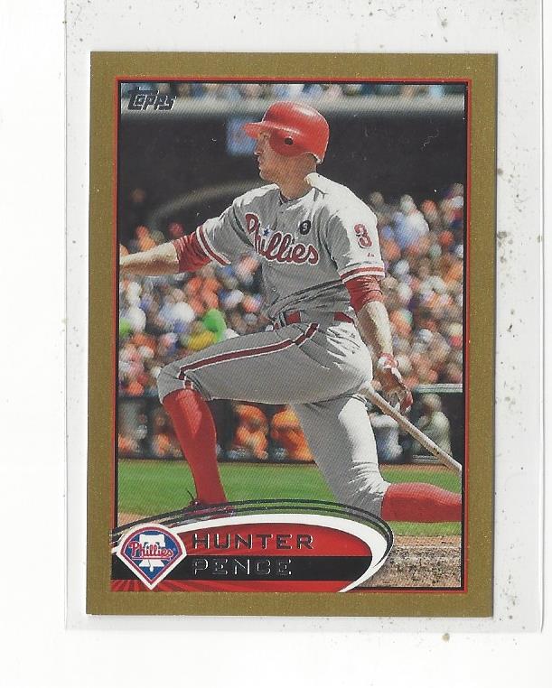 2012 Topps Mini Gold #120 Hunter Pence