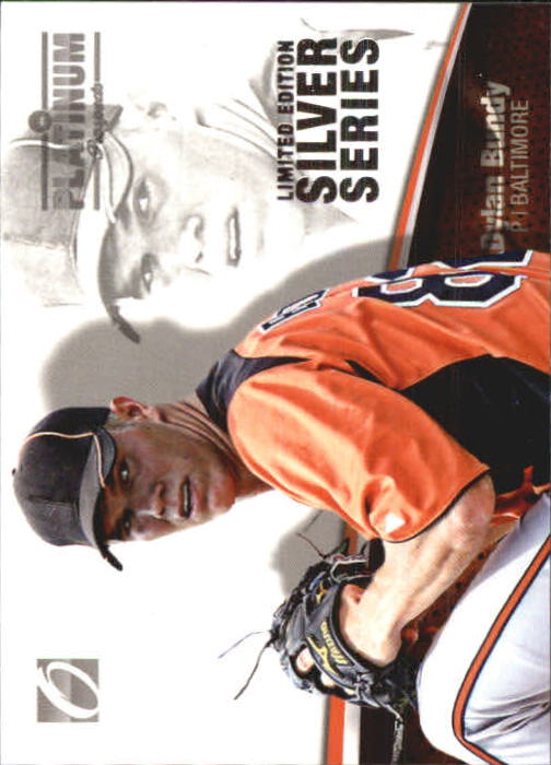 2012 Onyx Platinum Prospects Limited Edition Silver Series #PP10 Dylan Bundy