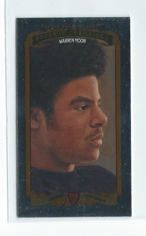 2012 Upper Deck Goodwin Champions Mini Foil #149 Warren Moon