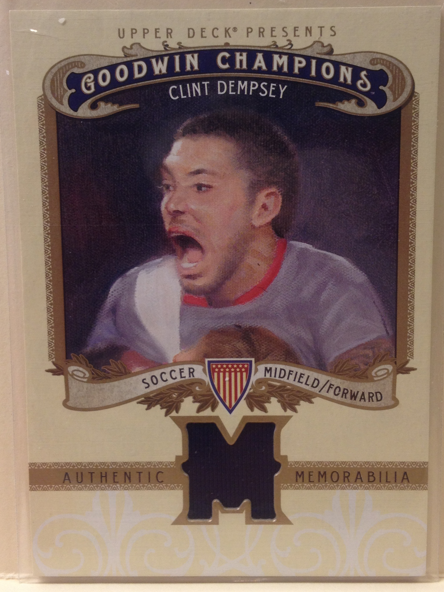 2012 Upper Deck Goodwin Champions Memorabilia #MCD Clint Dempsey E