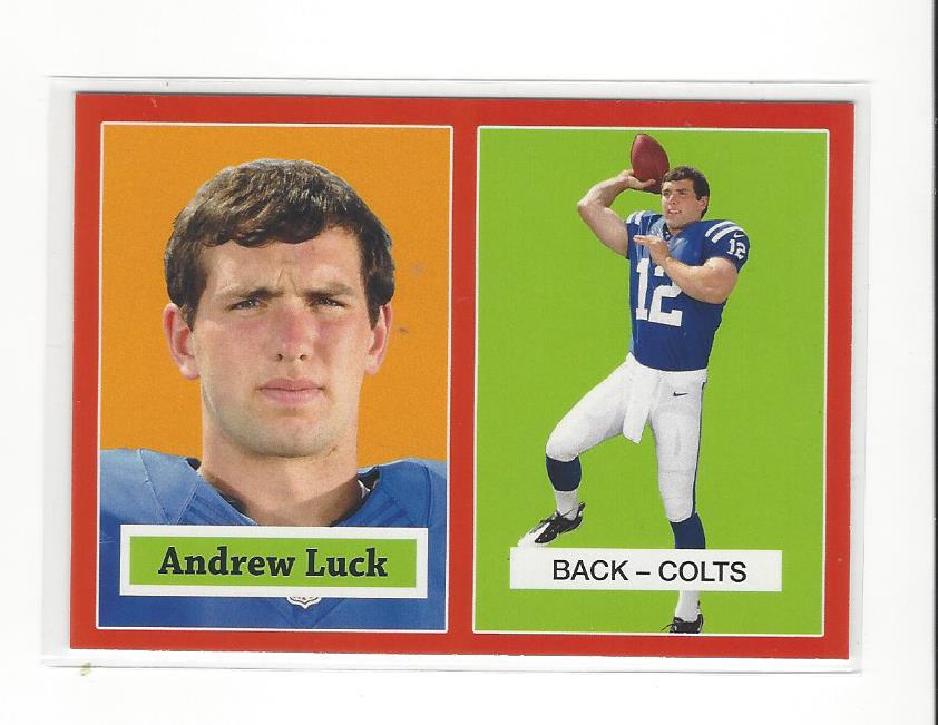 2012 Topps 1957 Red Target #1 Andrew Luck
