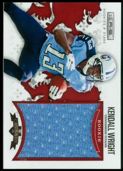 2012 Rookies and Stars Rookie Crusade Materials Red #7 Kendall Wright