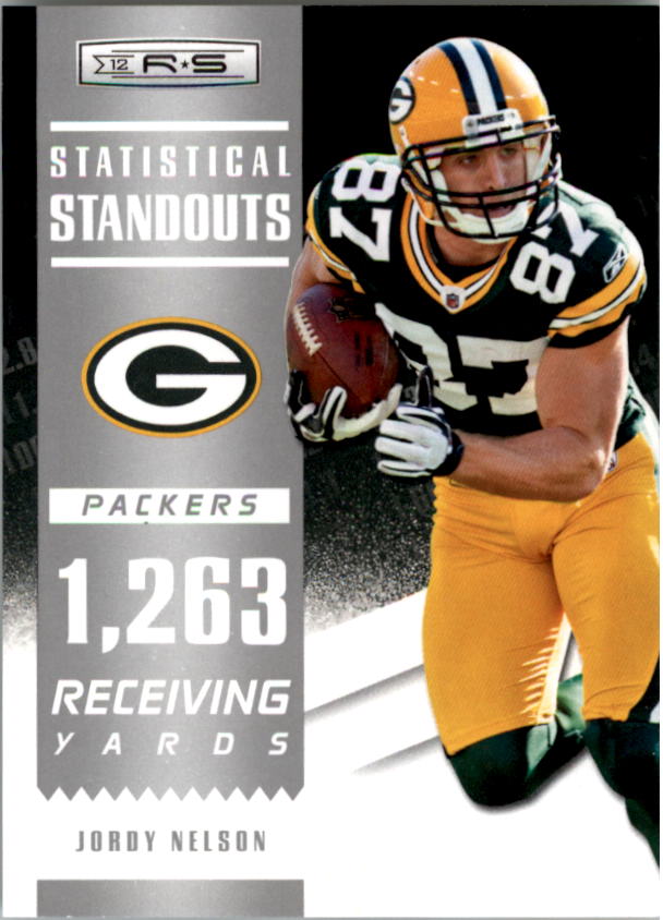 2012 Rookies and Stars Statistical Standouts #23 Jordy Nelson