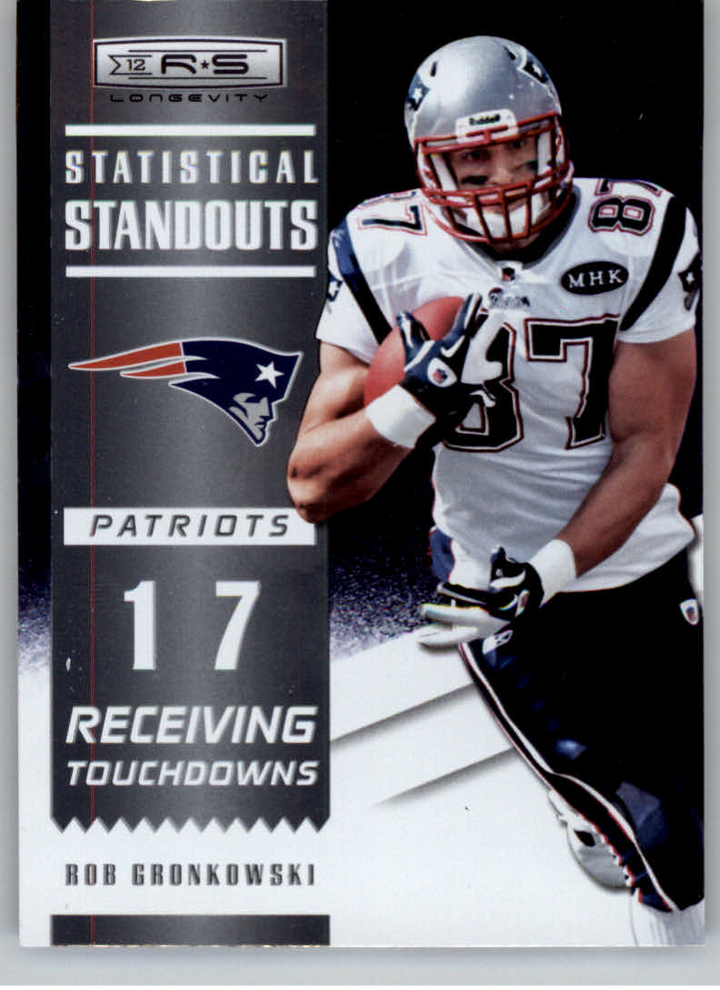2012 Rookies and Stars Longevity Statistical Standouts #22 Rob Gronkowski