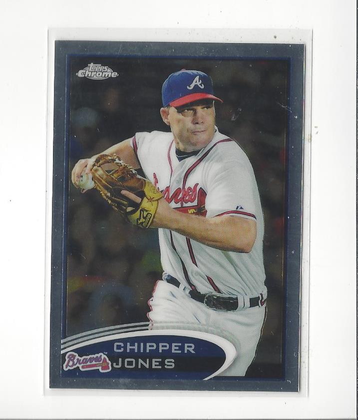 2012 Topps Chrome #96 Chipper Jones
