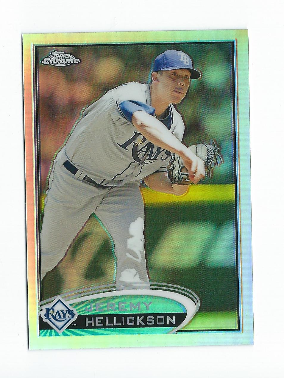 2012 Topps Chrome Refractors #37 Jeremy Hellickson