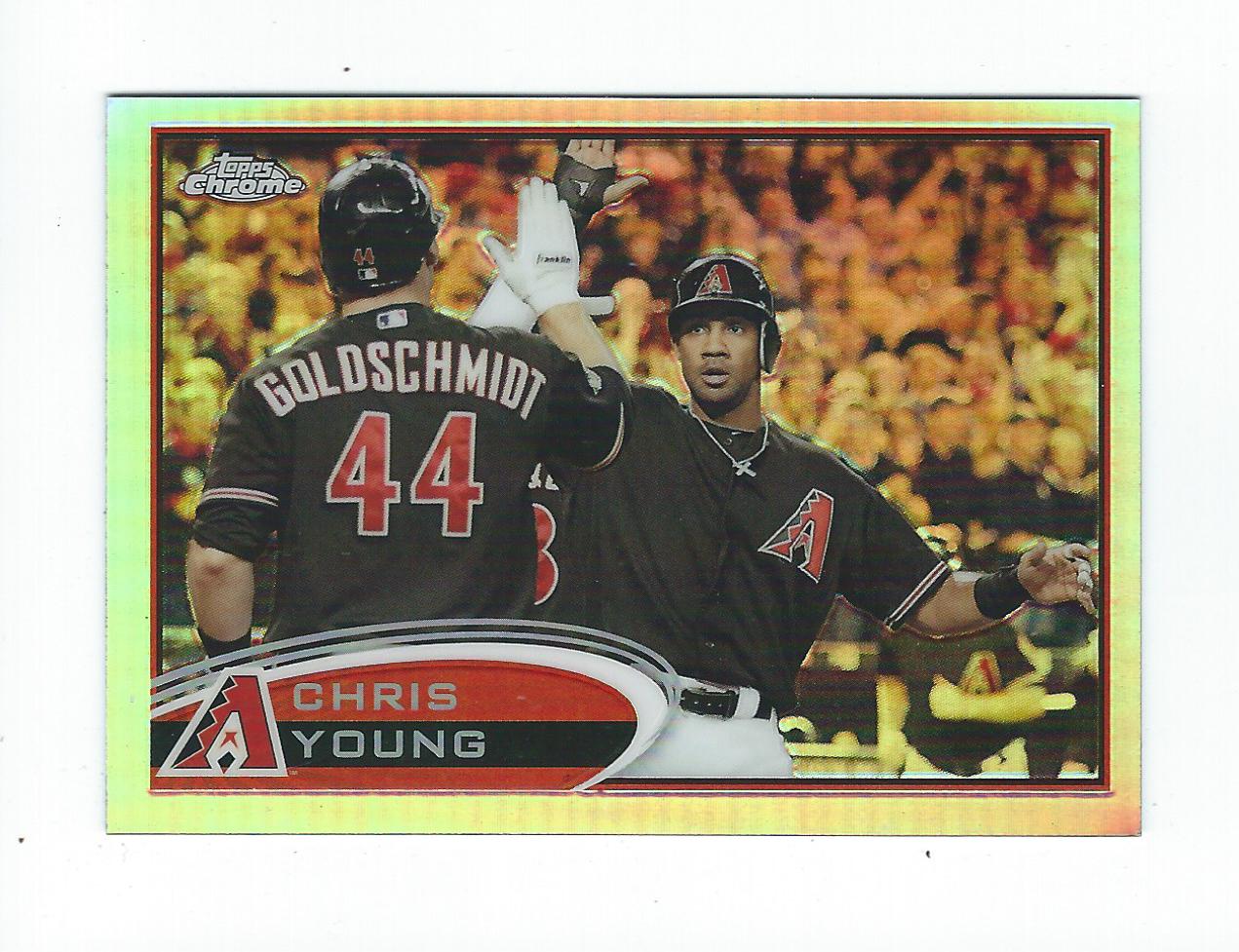 2012 Topps Chrome Refractors #145 Chris Young