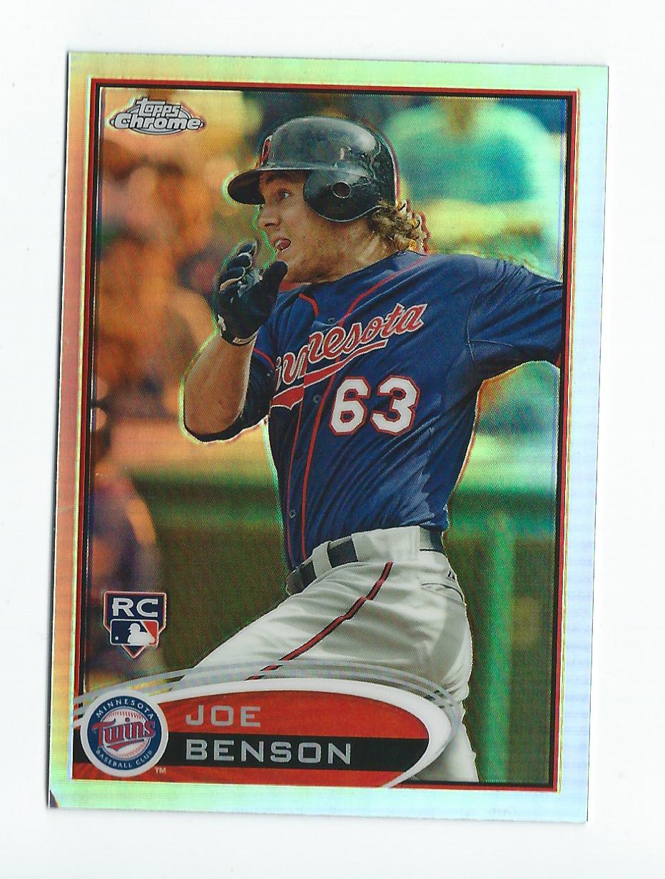 2012 Topps Chrome Refractors #158 Joe Benson