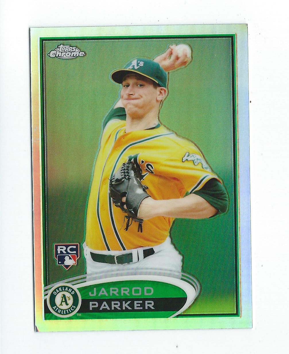 2012 Topps Chrome Refractors #177 Jarrod Parker