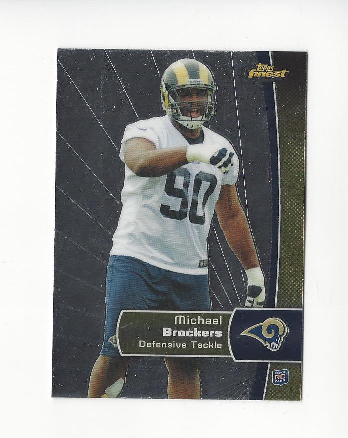 2012 Finest #137 Michael Brockers RC