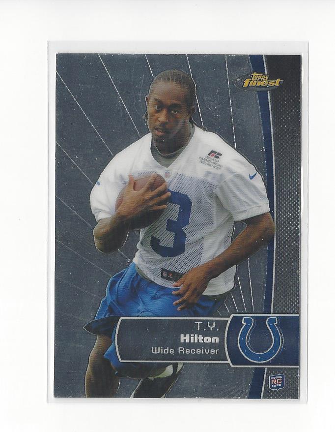 2012 Finest #148 T.Y. Hilton RC