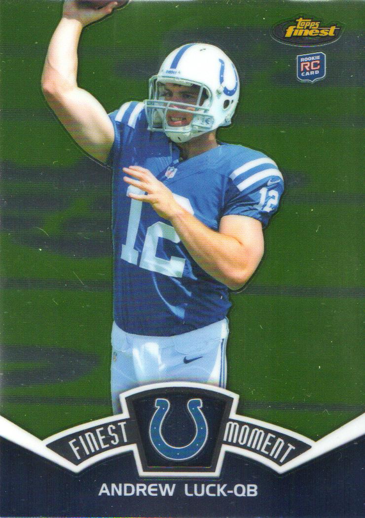 2012 Finest Moments #FMAL Andrew Luck