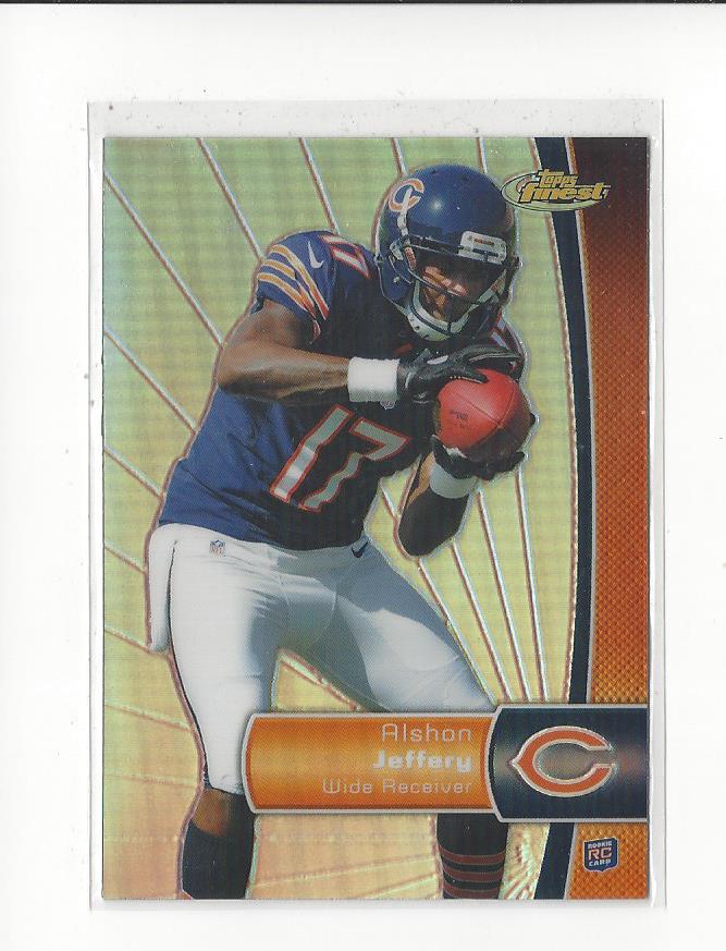 2012 Finest Refractors #119 Alshon Jeffery