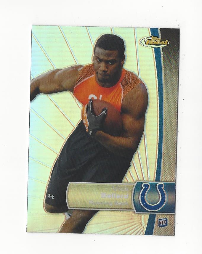2012 Finest Refractors #143 Vick Ballard