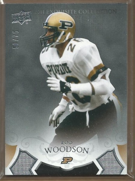2011 Exquisite Collection #40 Rod Woodson